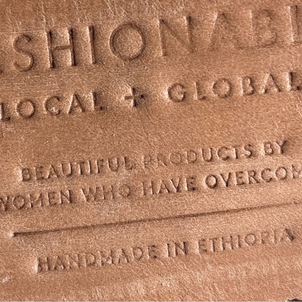 π FashionABLE Local & Global Raw Leather Crossbody/Bag Made in Ethiopia. π - Picture 13 of 15
